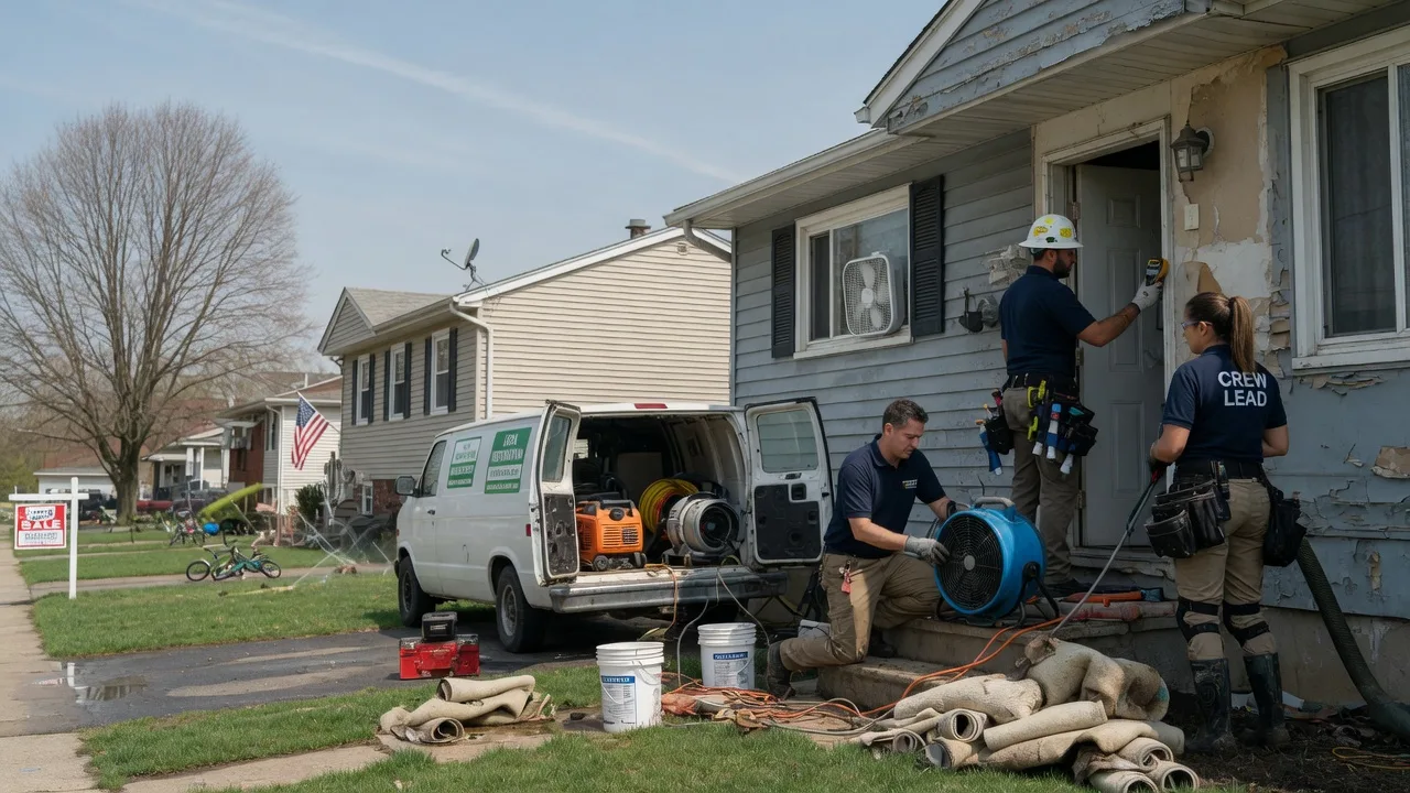 Flood Cleanup in Mahanoy City, PA near me